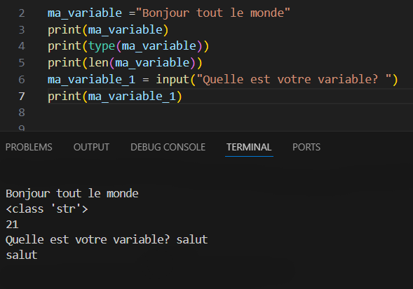 Apprendre python