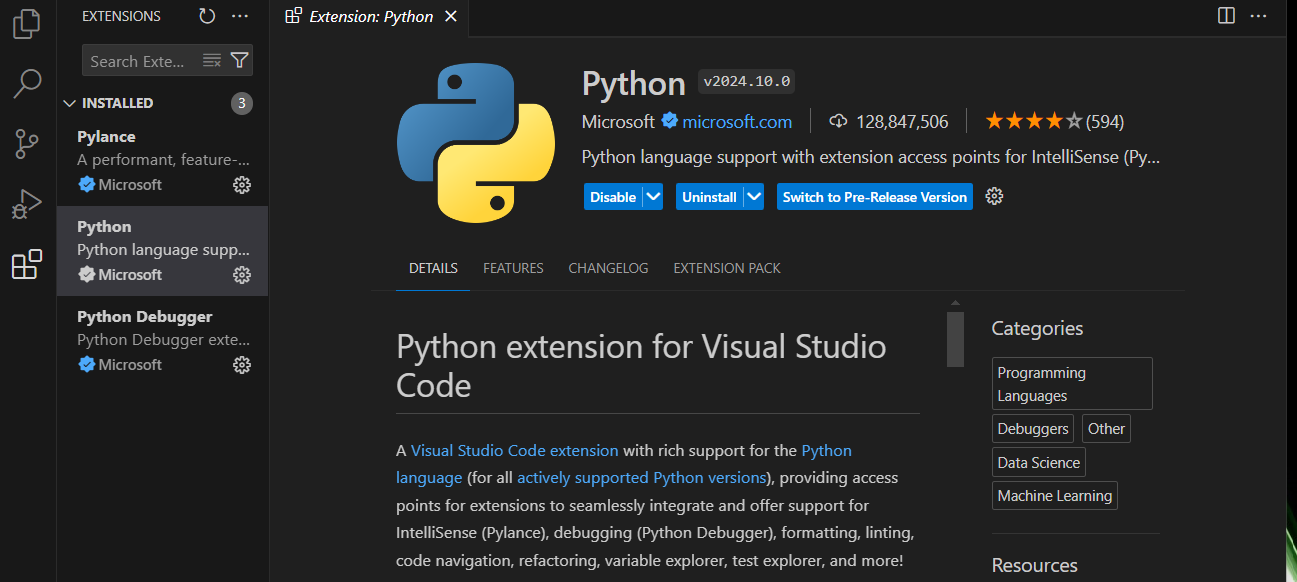 Apprendre python